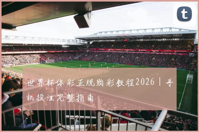 世界杯体彩正规购彩教程2026｜手机投注完整指南