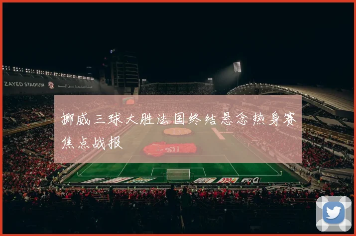 挪威三球大胜法国终结悬念热身赛焦点战报